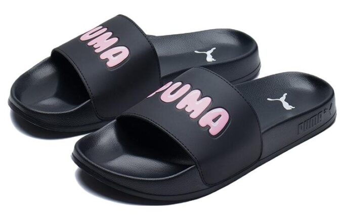 (WMNS) Leadcat 2.0 Logo Slide „Black”