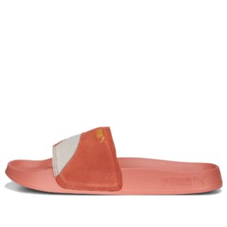 (WMNS) Leadcat 2.0 Suede OG Slides w kolorze różowo-pomarańczowym