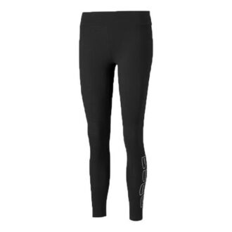 (WMNS) Leginsy sportowe z logo Holiday Training, czarne, do ćwiczeń
