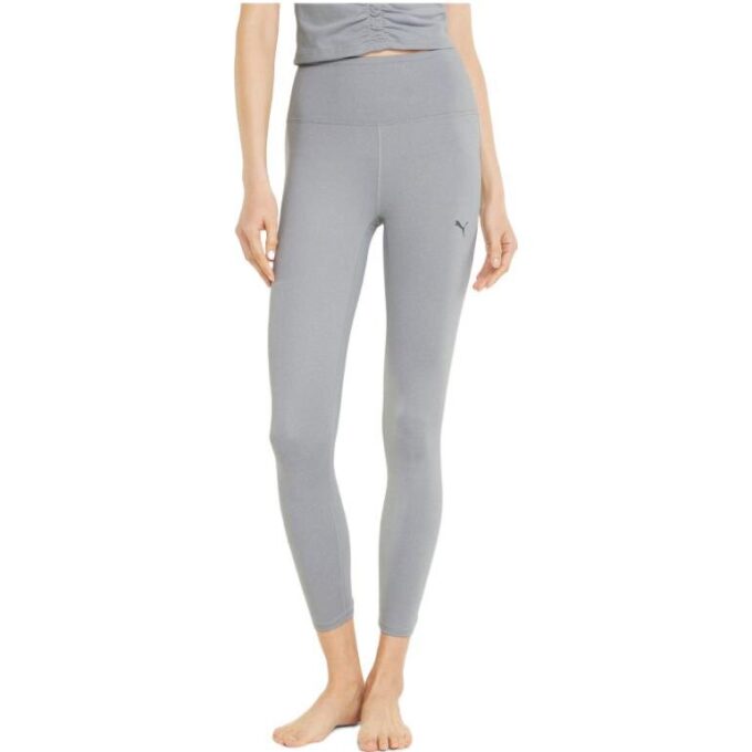 (WMNS) Leginsy Studio Foundation 7/8 w kolorze szarym
