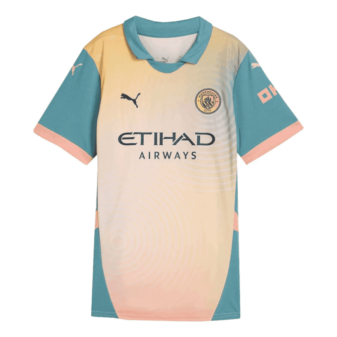 (WMNS) Manchester City 24/25 Czwarta replika koszulki „Żółta”