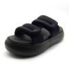 (WMNS) Mayu Puffy Slides „Black”