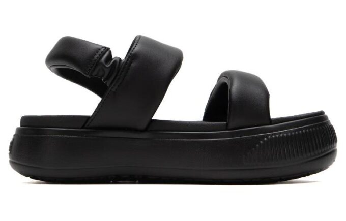 (WMNS) Mayu Puffy Slides „Black”