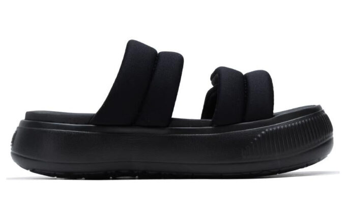 (WMNS) Mayu Puffy Slides „Black”