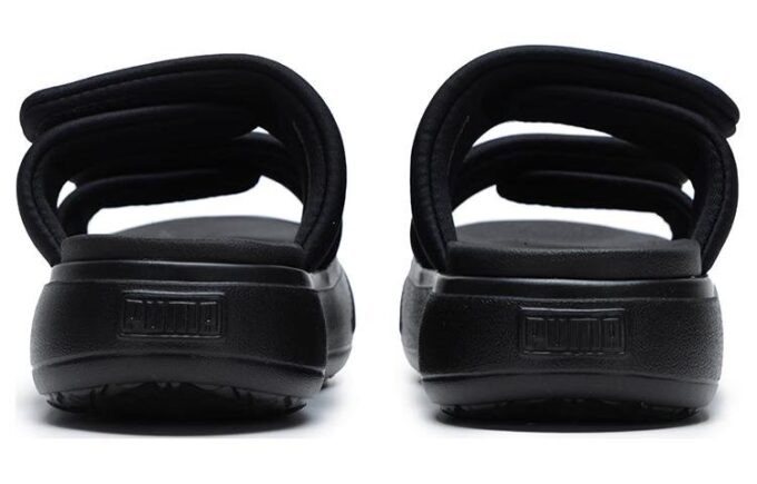(WMNS) Mayu Puffy Slides „Black”