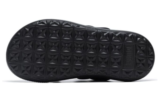 (WMNS) Mayu Puffy Slides „Black”