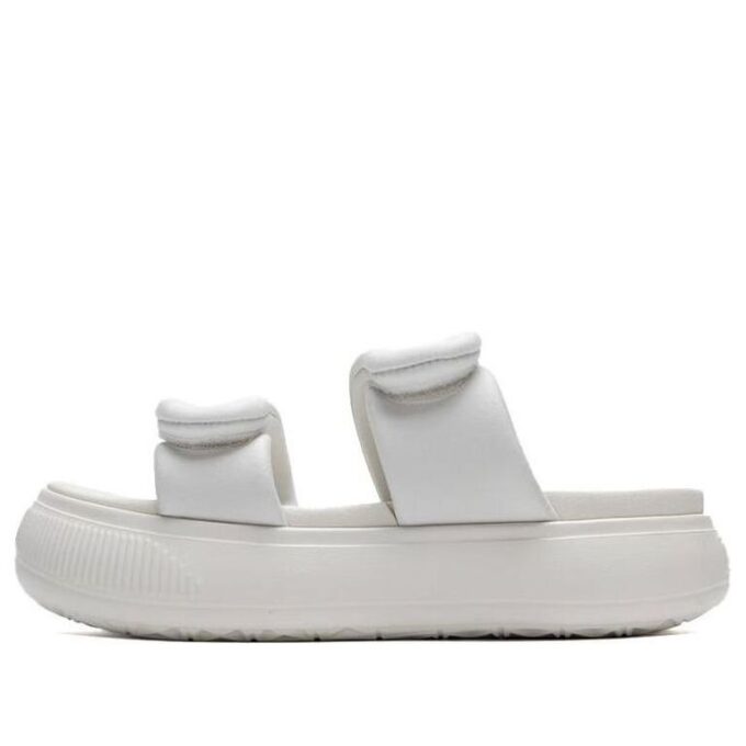 (WMNS) Mayu Puffy Slides „Warm White”