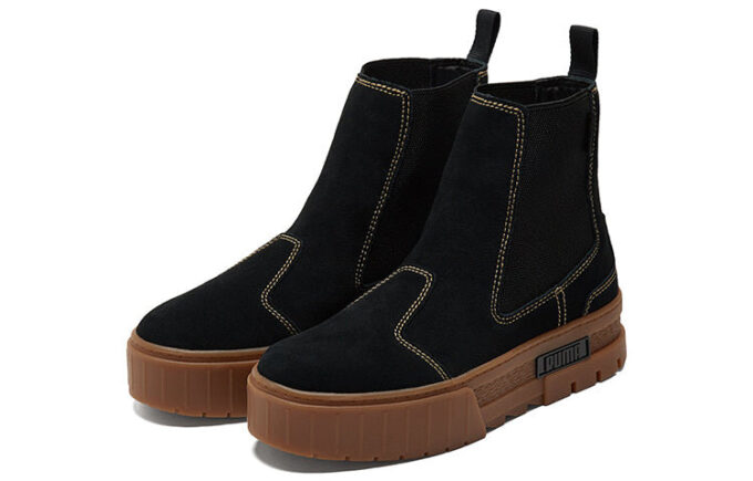 (WMNS) Mayze Chelsea Suede „Black Gum” (WMNS) Mayze Chelsea Suede „Black Gum”