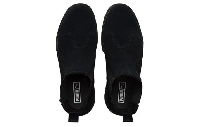 (WMNS) Mayze Chelsea Suede „Triple Black”