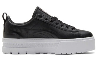 (WMNS) Mayze Lth Iridescent Sneakers Czarno-Białe