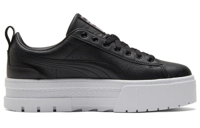 (WMNS) Mayze Lth Iridescent Sneakers Czarno-Białe