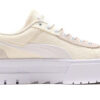 (WMNS) Mayze Patchwork Gruba Podeszwa Retro Casual Buty do Skateboardingu Białe