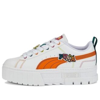 (WMNS) Mayze Pierced „White Orange Brick”