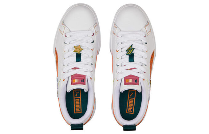(WMNS) Mayze Pierced „White Orange Brick”