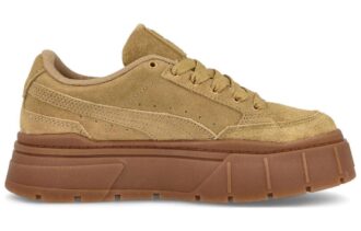 (WMNS) Mayze Stack Suede „Brązowo-złoty”