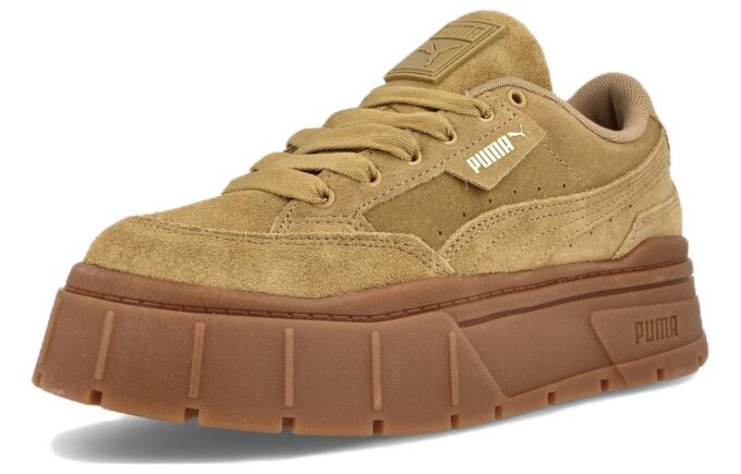 (WMNS) Mayze Stack Suede „Brązowo-złoty”