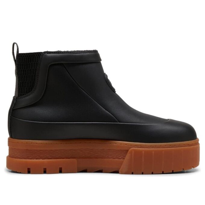(WMNS) Mayze Wellis Leather Mid „Black”