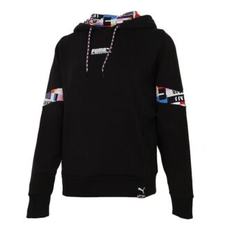 (WMNS) Międzynarodowa bluza z kapturem „Czarno-biała”