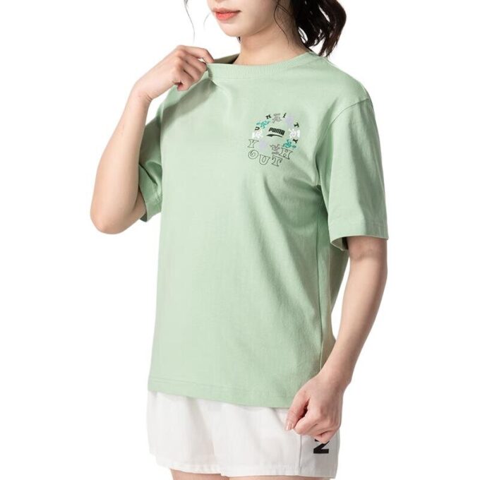 (WMNS) Młodzieżowa koszulka z logo „Zielona”