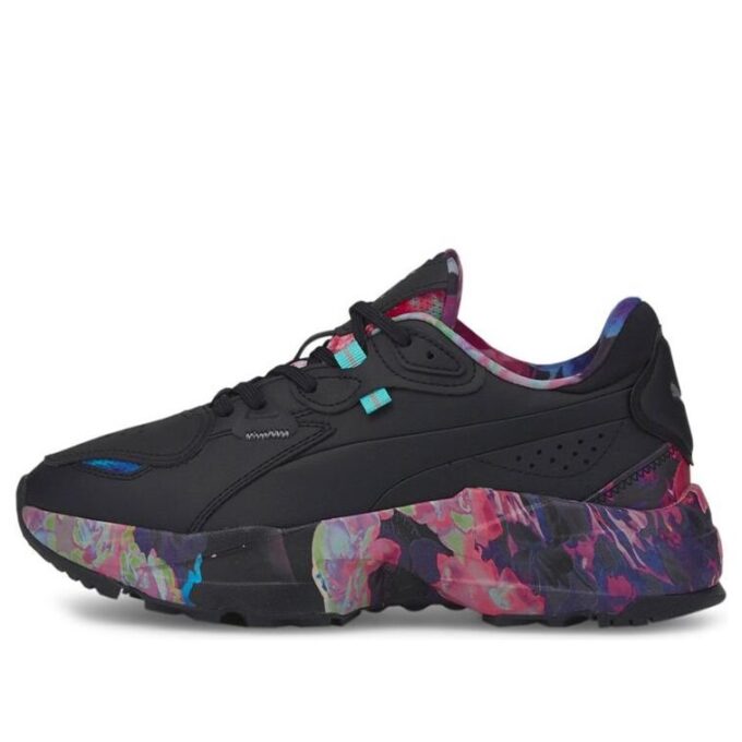 (WMNS) Orkid „Kwiatowy – Czarny Elektro Aqua”