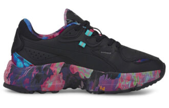 (WMNS) Orkid „Kwiatowy – Czarny Elektro Aqua”