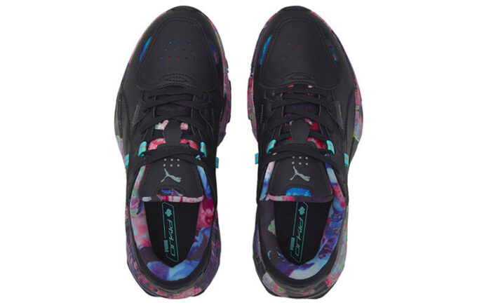 (WMNS) Orkid „Kwiatowy – Czarny Elektro Aqua”