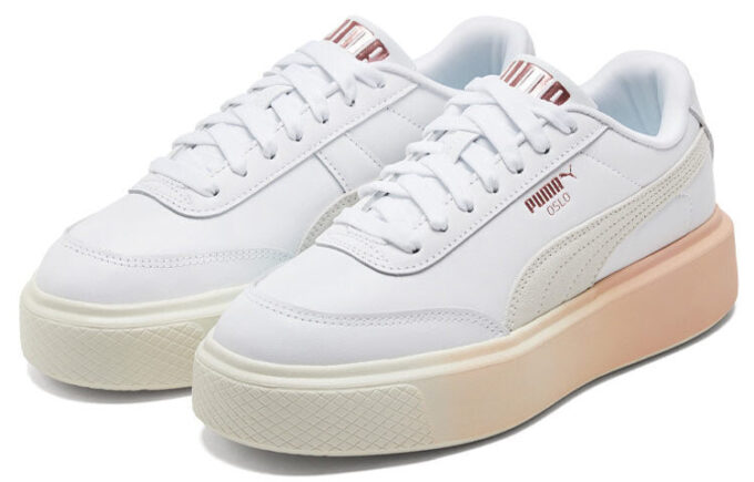 (WMNS) Oslo Maja Sneakersy Białe/Różowe/Niebieskie