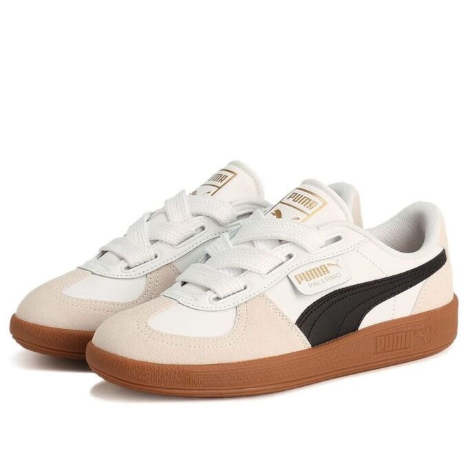 (WMNS) Palermo Wide Lace SD „White Black Vapor Grey”