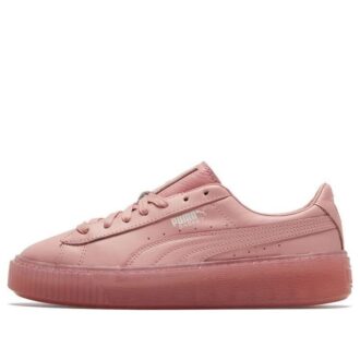 (WMNS) Półbuty niskie Basket Platform Core Pink