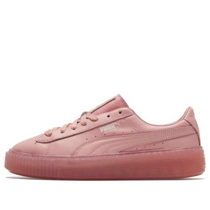 (WMNS) Półbuty niskie Basket Platform Core Pink