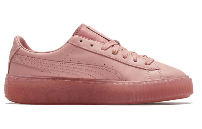 (WMNS) Półbuty niskie Basket Platform Core Pink