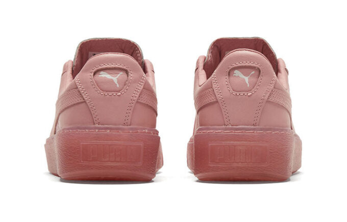 (WMNS) Półbuty niskie Basket Platform Core Pink