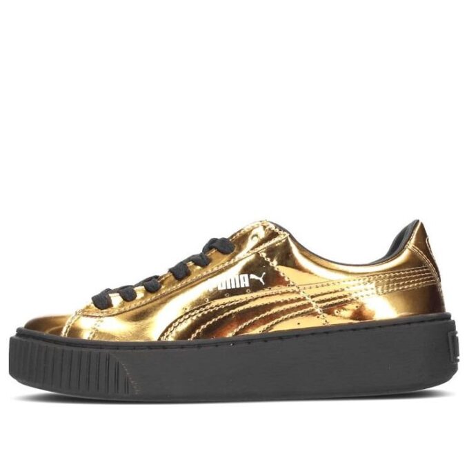 (WMNS) Platforma koszowa „Metaliczne złoto”
