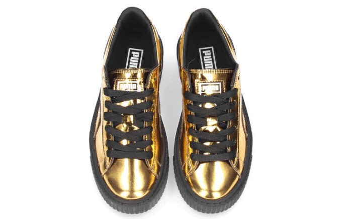 (WMNS) Platforma koszowa „Metaliczne złoto”