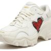 (WMNS) Pulsar Wedge CN Heart Sneakers w kolorze biało-czerwonym