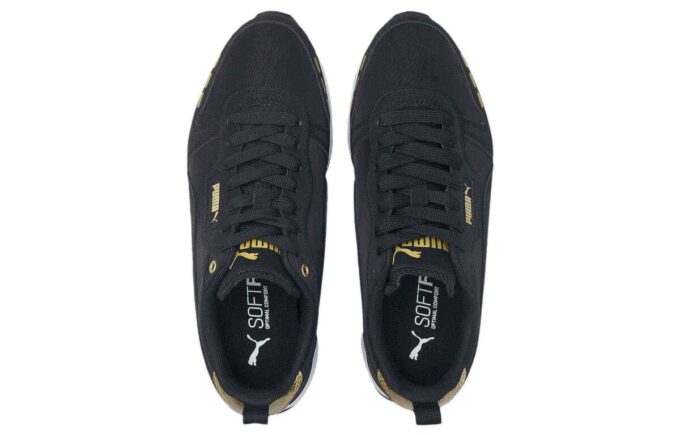 (WMNS) R78 Surowe metaliczne „Czarne”