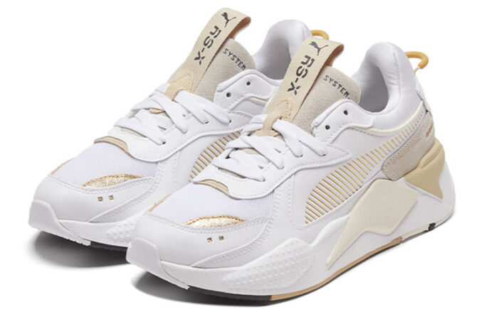 (WMNS) RS-X „Mono Metal – Białe złoto”