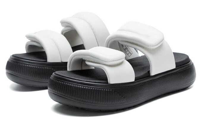 (WMNS) Sandały Mayu Puffy w kolorze szaro-czarnym
