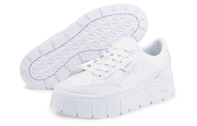 (WMNS) Skóra Mayze Stack „Triple White”