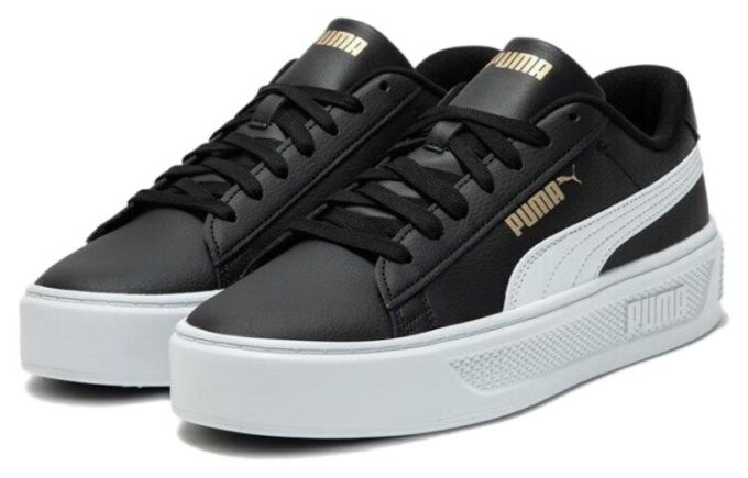 (WMNS) Smash Platform v3 Sneakersy „Czarno-Białe”