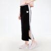 (WMNS) Spódnica z nadrukiem logo, długa, do połowy łydki, czarna