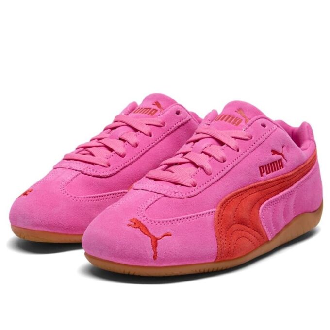 (WMNS) Speedcat OG „Różowy piksel świecący na czerwono”