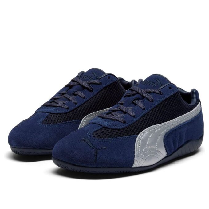 (WMNS) Speedcat Premium „Granatowy matowy srebrny”