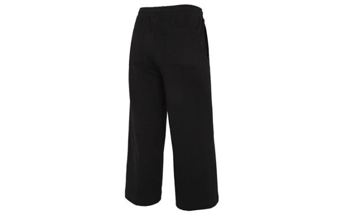 (WMNS) Spodnie casualowe z nadrukiem logo, czarne