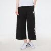 (WMNS) Spodnie casualowe z nadrukiem logo, czarne