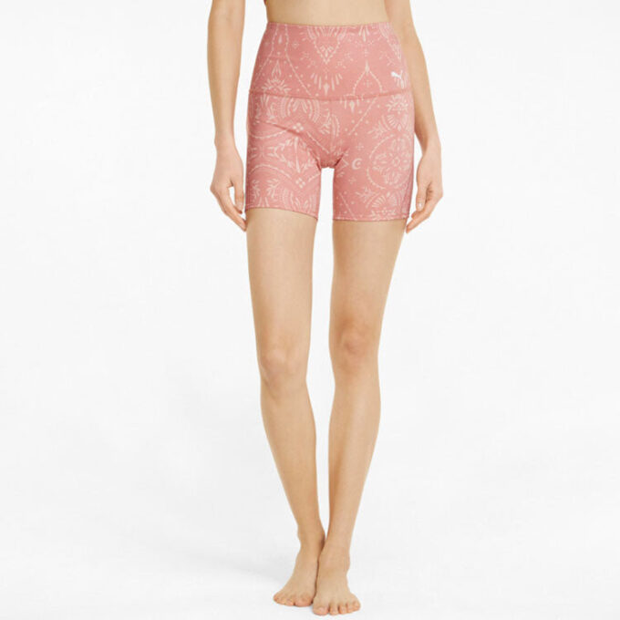 (WMNS) Spodnie treningowe 5-calowe z nadrukiem studyjnym „Rosette”