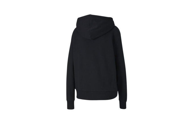 (WMNS) Sportowa bluza z kapturem w kolorze czarnym