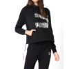 (WMNS) Sportowa bluza z kapturem w kolorze czarnym