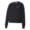 (WMNS) Sportowy sweter z okrągłym dekoltem „Czarno-fioletowy”