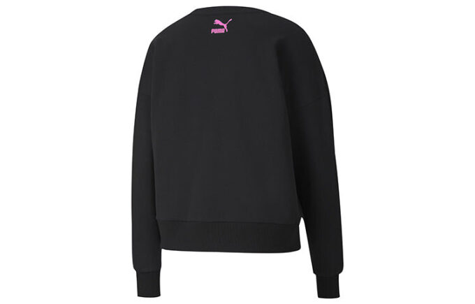 (WMNS) Sportowy sweter z okrągłym dekoltem „Czarno-fioletowy”